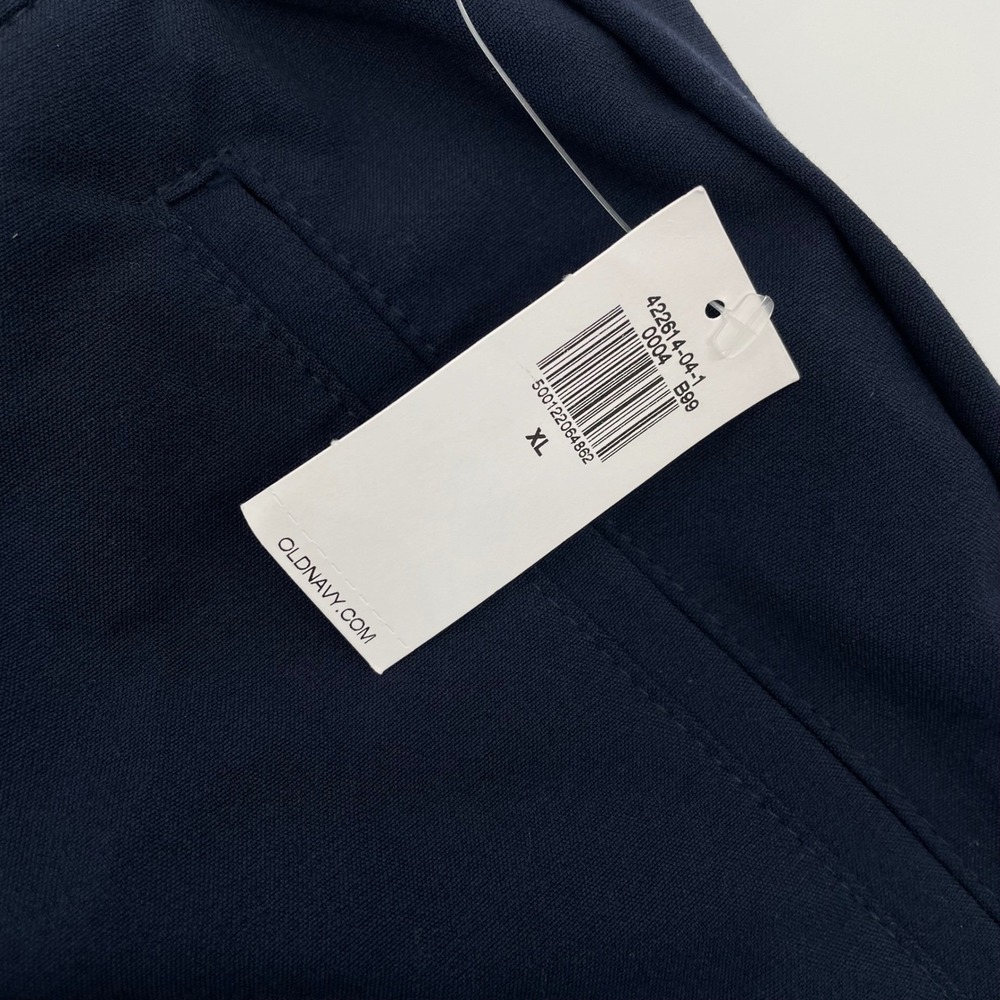 Old‎ Navy Billie High Rise Relaxed Pants XL Navy NWT Comfort Core - Picture 4 of 11